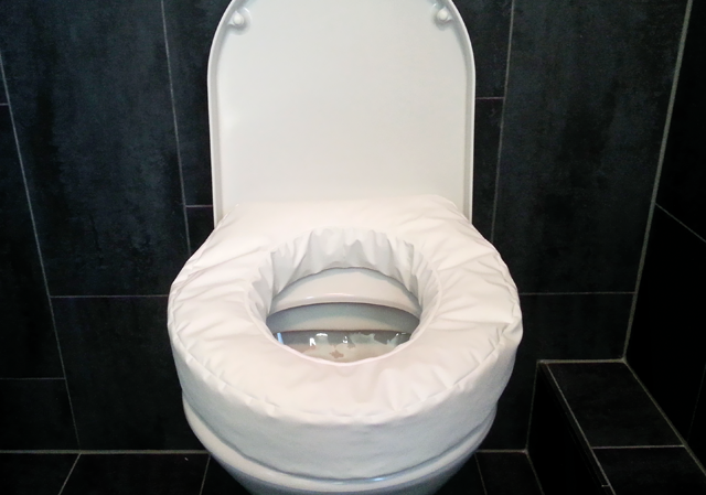 10 Weiße Gummi-WC-Sitz-Polster – 19 Mm, Zur Polsterung Zwischen Sitz & Toilette
